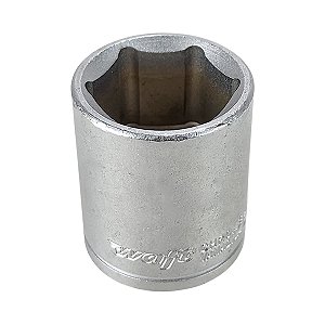 Soquete Sextavado Cr-V 1/2" x 26 mm - Waft 6397
