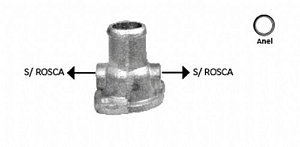 Cavalete Distribuidor D Agua Golf / Voyage/ Parati/ Saveiro/