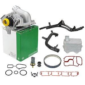 Kit Bomba De Água INA Em Alumínio Completa Vw Audi - 538096710