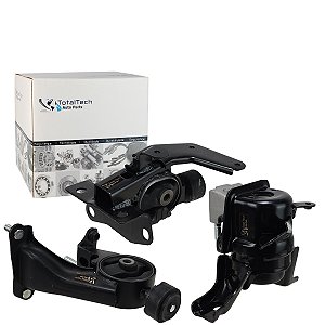 Kit 3 Coxim Motor E Câmbio Toyota Corolla 1.8 - 2009 A 2014