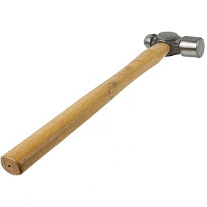 Martelo Bola Bitola 300 Gramas Cabo em Madeira - Noll