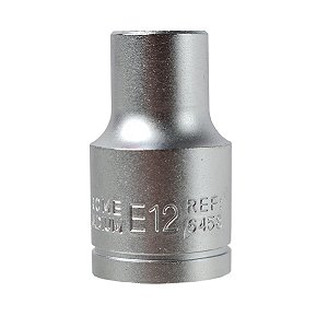 Chave Soquete Hexalobular Cr-V 1/2 Pol - E12 Waft