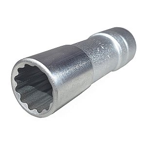 Soquete Estriado Longo 1/2 Pol x 19mm - Gedore