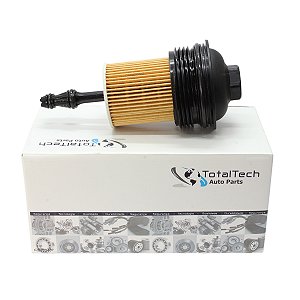 Tampa com filtro do resfriador de óleo Amarok 2.0 2010 Até 2015 03L115433B