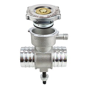 Conexão Alumínio + Tampa Mangueira Radiador Freemont Journey Grand Cherokee