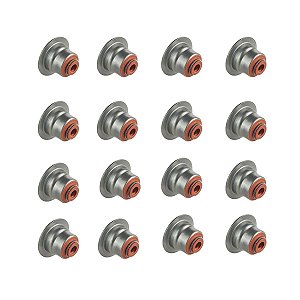 Kit 16 Retentor Haste De Válvula Fiat Toro Jeep Renegade Compass 2.0 Diesel - 55183812