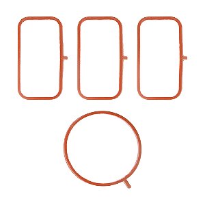 Kit Anel Vedação Coletor Admissão + Junta TBI Sandero Logan WRRN9596