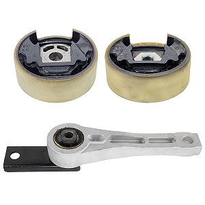 Kit Coxim Inferior + Calço Quadro Câmbio Vw Tiguan Jetta Audi A3 Q3 TT