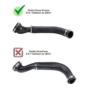 Mangueira Intercooler Chevrolet S10 Trailblazer 2.8 200cv - 52027683 - CI11998