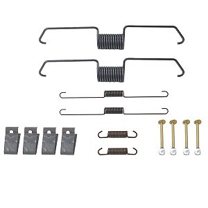 Par Mola Centralizador Sapata Freio Traseiro L200 Triton