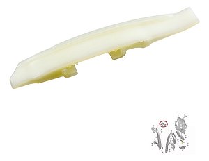 Guia Superior Pequena Vw Jetta Tiguan Passat A4 2.0 Tsi/tfsi - Branco