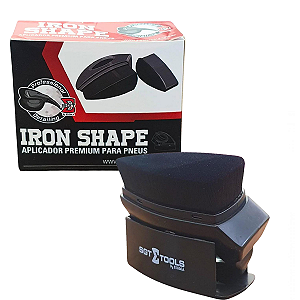 Aplicador Pincel Premium Iron Shape Para Pneus 6x7x4 Cm