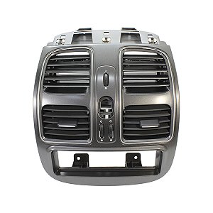 Difusor Central Painel Fiat Palio 2017/... Grand siena 2012 / 2018 Cinza - 100196732