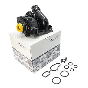 Bomba De Agua Completa C/ Válvula Termostática Vw Jetta Passat Tiguan Golf