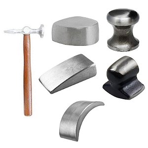 Kit Martelo Pena Atravessada e 5 tassos para Funileiro