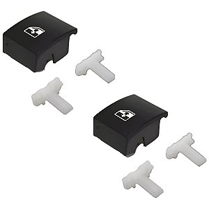Kit Capas de Botões Lado Esquerdo Chevrolet Vectra 2006.../