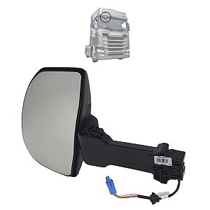 Retrovisor Frontal Para-brisa C/ Chicote Scania Ntg Original