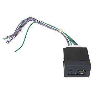 Entrada USB e Auxiliar Hyundai Tucson ix35 / Kia Cerato Gran Carnival 2006/...