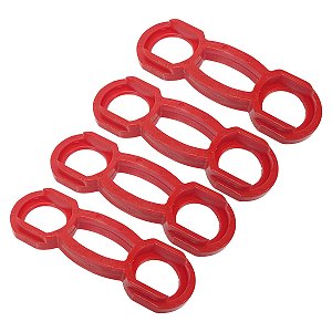 KIT 4 BUCHAS GUIA CAIXA DE DIREÇÃO HIDRÁULICA HONDA CIVIC 2004/2005