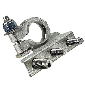 Terminal Bateria Polo Positivo 2 parafuso m6 1 parafuso m8