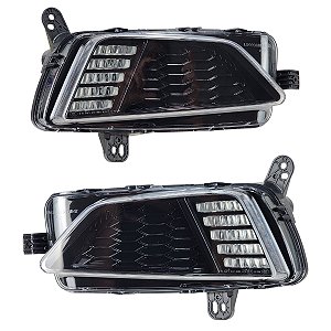 Par Farol Neblina Esquerdo e Direito Vw Polo Virtus 2018 Em Diante