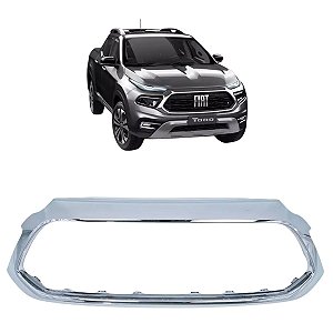 Friso Cromado Grade Fiat Toro Ranch 2022 a 2024 - 100259733