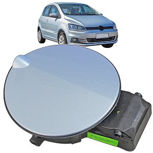 Portinhola Tampa Tanque Combustível Vw Fox / Crossfox / Spacefox 2015 - Prata Lunar