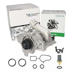 Bomba De Água INA Com Carcaça De Alumínio Vw Jetta Passat Tiguan Golf / Audi A3 A4 A5 A6 TT