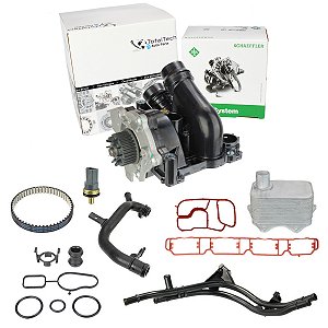 Kit Completo Bomba De Água Total Tech / INA Vw Tiguan Jetta Fusca Passat 2.0 Tsi