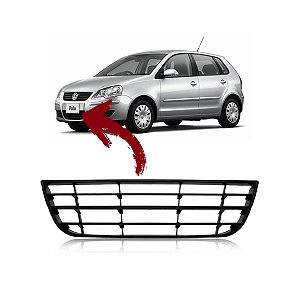 Grade Central Inferior Dianteira Volkswagen Polo 2007 / 2011