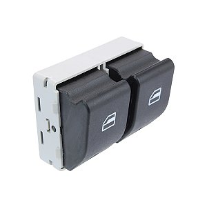 Botão Dublo Vidro Elétrico Vw Fox Gol Saveiro G4 G5 G6 G7