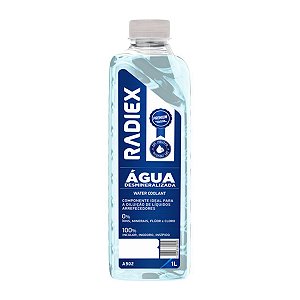 Água Desmineralizada Water Coolant Radiex - 1 Litro