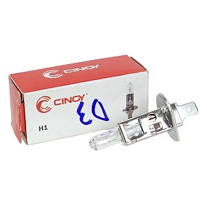 Lâmpada H1 comum 12V 55W Cinoy - YN12H1T