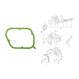 Junta Anel Carcaça Válvula Termostática Vw Amarok 3.0 V6 - 059121228