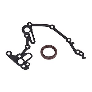 Junta + Retentor Bomba de Óleo Jetta Golf Polo Nivus Tiguan 1.4 - 04C103161E / 04C103085A