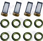 Filtro P/ Bico Injector C/ Anel Oring De Viton Injeção Eletr