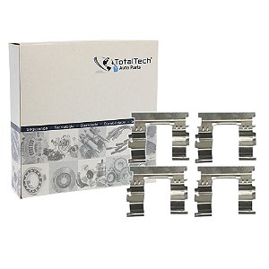 Kit 4 Molas Anti Ruidos Dianteira Direita / Esquerda Mitsubishi L200 Sport - Outdoor 2003 / 2012