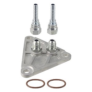 Flange Trocador De Calor Para Troca De Óleo Do Câmbio TF72