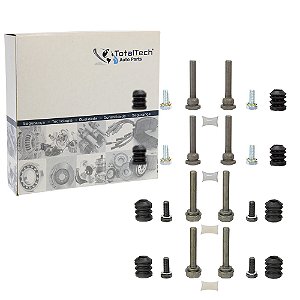 Kit 4 Pinos Guia Da Pinça De Freio Dianteiro / Traseiro Chevrolet Monza Kadett Ipanema