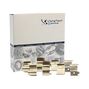 Kit 8 Molas Antiruídos Da Pastilha De Freio Dianteiro Direito - Esquerdo Ford Edge 2008 / 2014