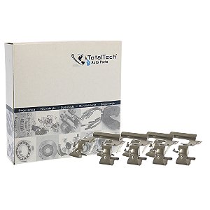 Kit 4 Molas Antiruídos Da Pastilha De Freio Dianteira Direita / Esquerda Ford Ranger 2013..../