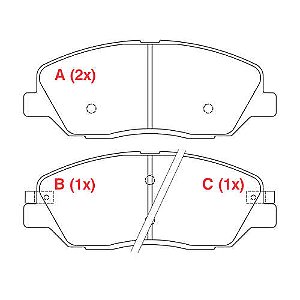 Pastilha de Freio Hyundai / Kia / Ssangyong