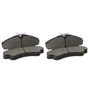 PASTILHA DE FREIO DIANTEIRO FIAT DUCATO CARGO ARO 16 03/... MULTI 10/... SÉRIE 18 01/...