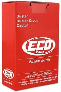 Pastilha de Freio Dianteira Duster 1.6 (11/) ECO-1512