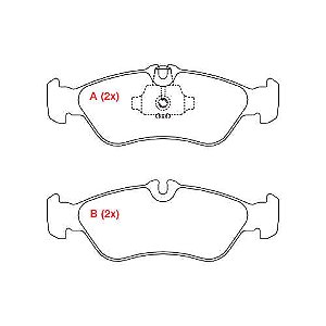 PASTILHA DE FREIO FREIO SPRINTER CDI