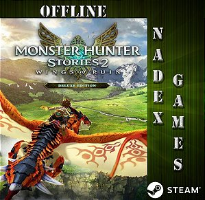 Monster Hunter Stories 2: Wings of Ruin Deluxe Edition Steam Offline +  JOGO BRINDE
