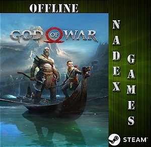 God of War Steam Offline + JOGO BRINDE NA MESMA CONTA