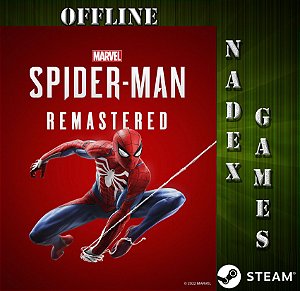 Spider-Man Remastered Steam Offline + JOGO BRINDE NA MESMA CONTA