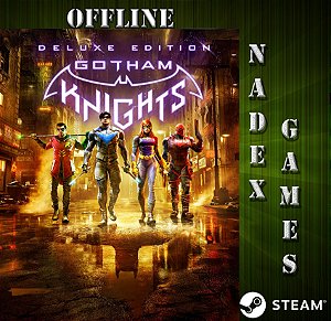 Gotham Knights Deluxe Edition Steam Offline + JOGO BRINDE
