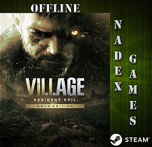 Resident Evil Village Gold Edition Steam Offline + JOGO BRINDE